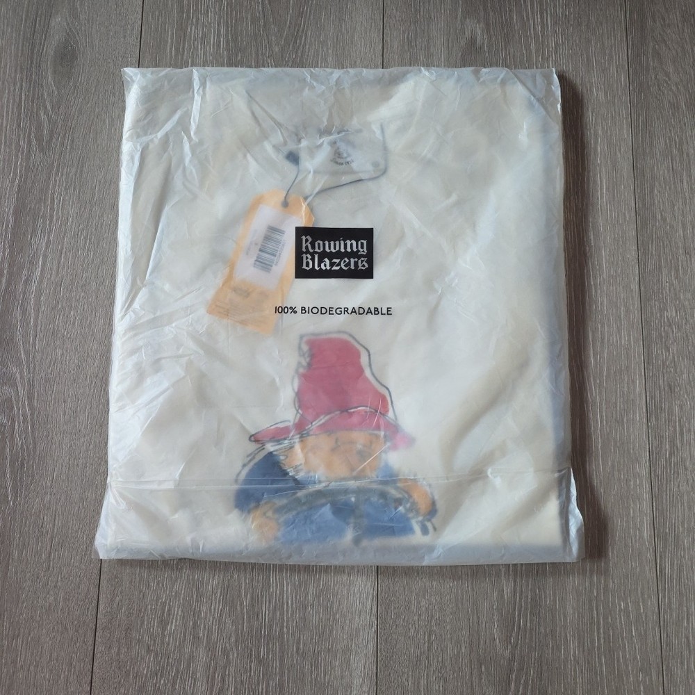 Rowing Blazers Men’s Paddington Driving Cotton Tee White Size S