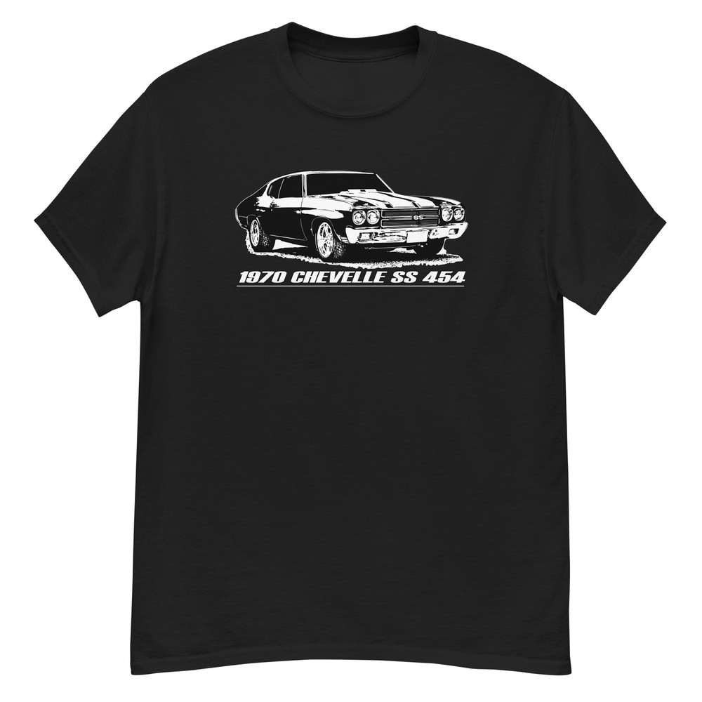 1970 Chevelle 454 T-Shirt For Muscle Car Enthusiasts