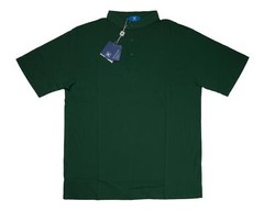 Kired by Kiton $350 NWT Green Short Sleeve Henley Shirt Crepe Cotton M (50 IT)