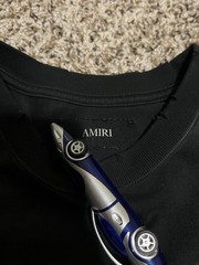 amiri t shirt bull t-shirt oversized worn 1 time has original tag as shown
