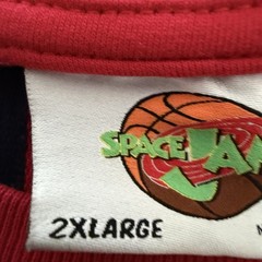 Space Jam Stripe Tribute T-Shirt Vintage Edition Marvin the Martian Size 2XL