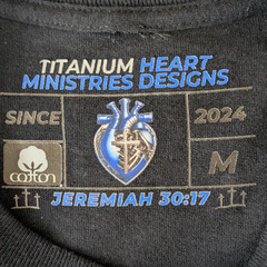 Back to the Faithful Christian Graphic Tee Gildan G500 Mens M NWT RTS