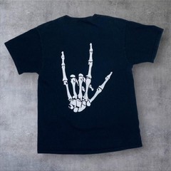 Anti Hip Hop Alliance Music Spellout Graphic Black T-Shirt Large