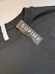 100% Supima Cotton Original Favorites Blank Tshirt Black Size Large Short Sleeve