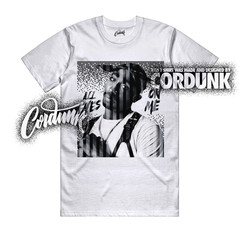 10 OG Steel White Black Light Steel Grey T Shirt Match TP