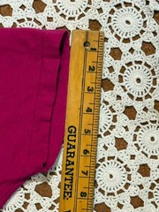 VTG 80s 90s USA Single Stitch XLarge BVD Blank Pink Pocket T-Shirt