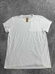 Duluth Trading Co Buck Naked Performance Travel Crew Undershirt Mens XXXL White