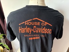 Harley Davidson Milwaukee House of T Shirt Men XL Black 105th Anniversary