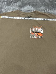 Popular Poison Men’s Brown Cars Graphic Print Short Sleeve Crew Neck T-Shirt L