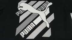 PUMA Mens Cat Brand Graphic Relaxed training fit Puma Black