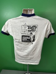 SAGINAW MICHIGAN Music Festival T-Shirt Large (fits smaller) White Vintage 1983