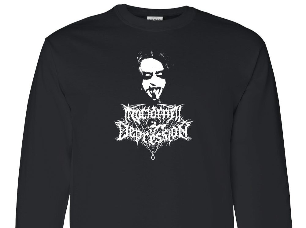 Nocturnal Depression Long Sleeve T-Shirt black metal Xasthur Thy Light Trist