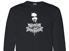 Nocturnal Depression Long Sleeve T-Shirt black metal Xasthur Thy Light Trist