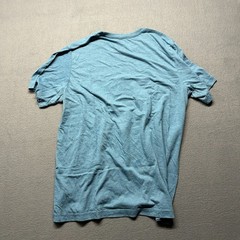 Shirt Logo Size XL Beach Vacation Casual Blue Vintage Designer Hip