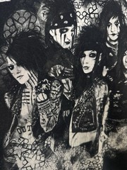 Vintage Black Veil Brides Y2K Rare Bay Island Emo Band Rock Graphic Tee Shirt Lg
