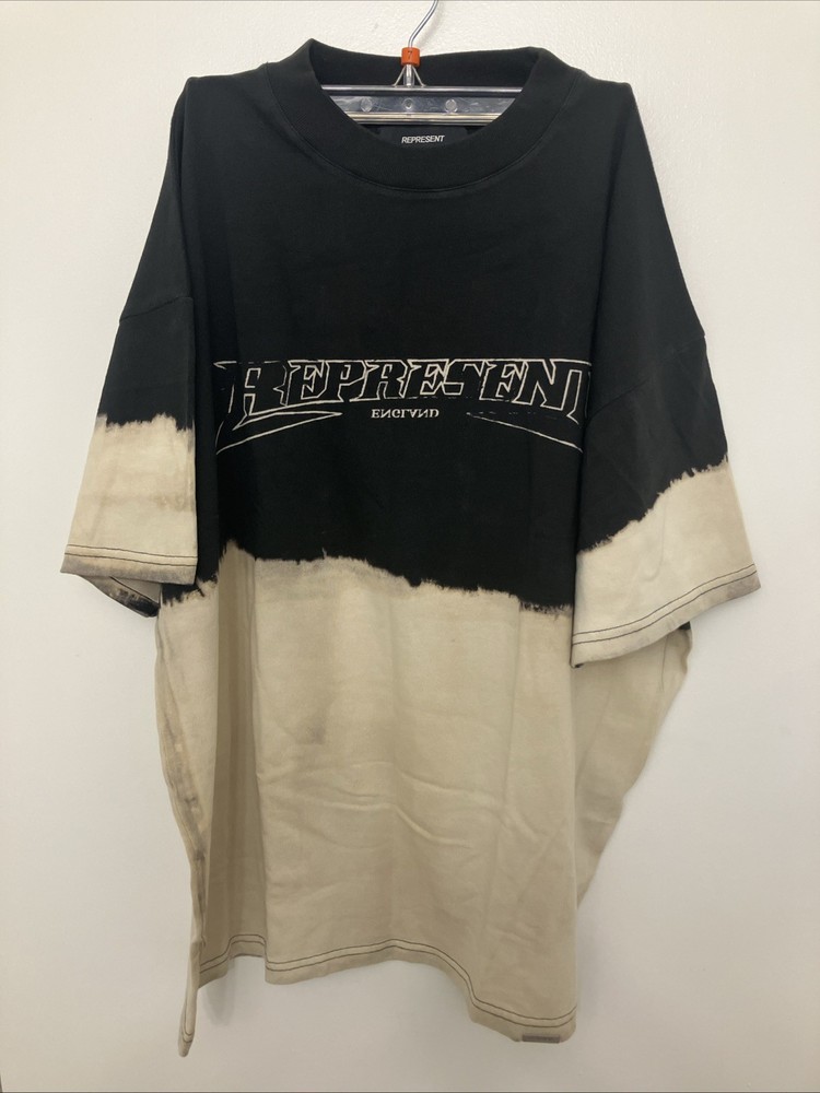 Represent Clo Bleach Split Vintage T Shirt Mens Medium