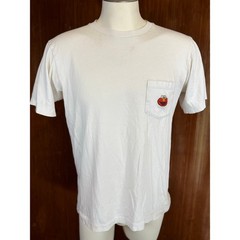 KAWS x Uniqlo Sesame Street Elmo Pocket Tee White T Shirt Men’s Medium 2018