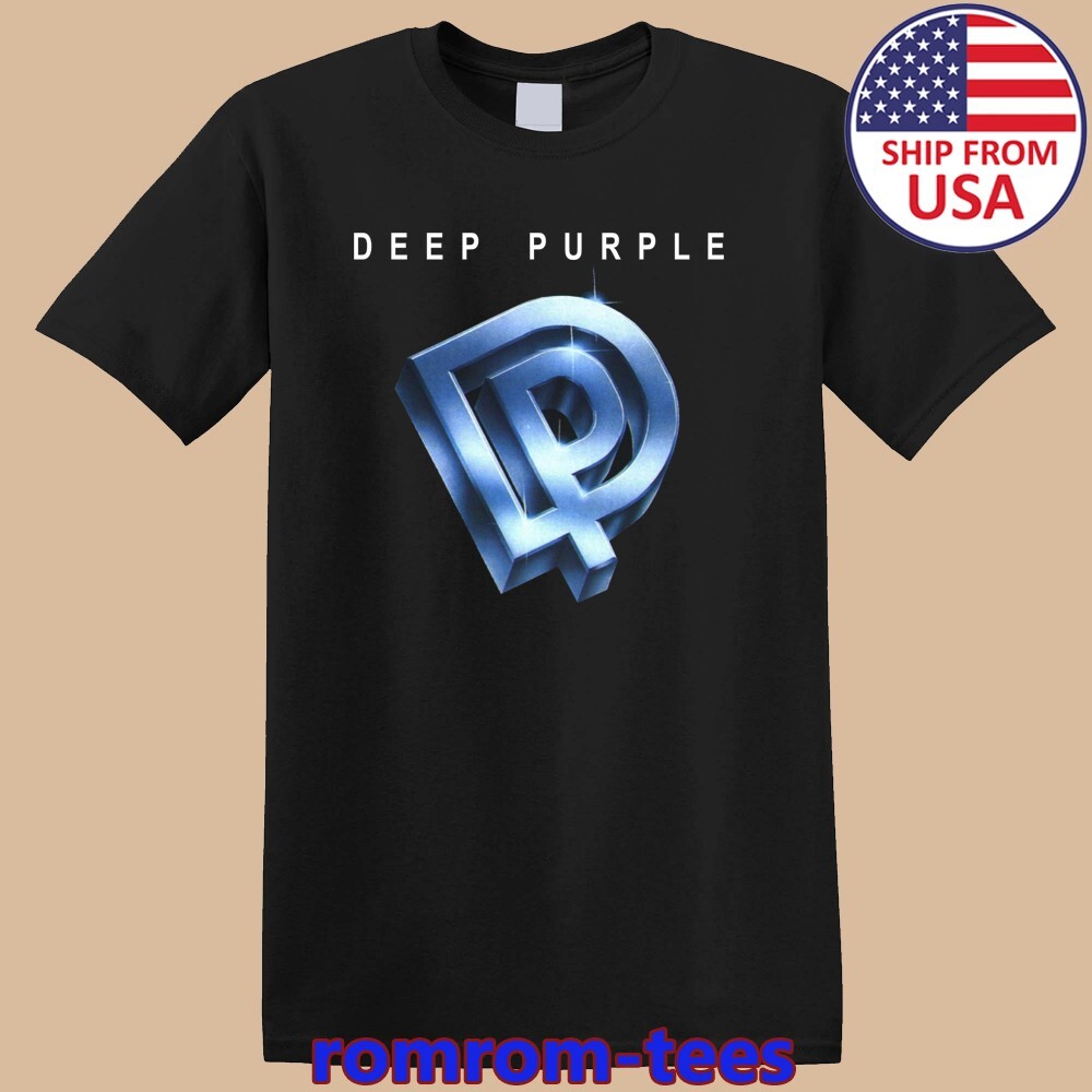 DEEP PURPLE Perfect Signature Black Size S-5XL