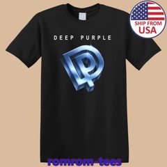 DEEP PURPLE Perfect Signature Black Size S-5XL