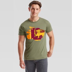 Sri Lanka Flag Travel Mens T-Shirt National Heritage