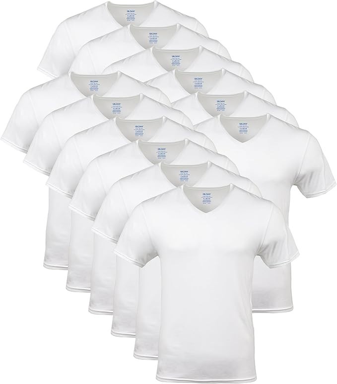 Gildan Men’s V-Neck T-Shirts, Multipack, Style G1103