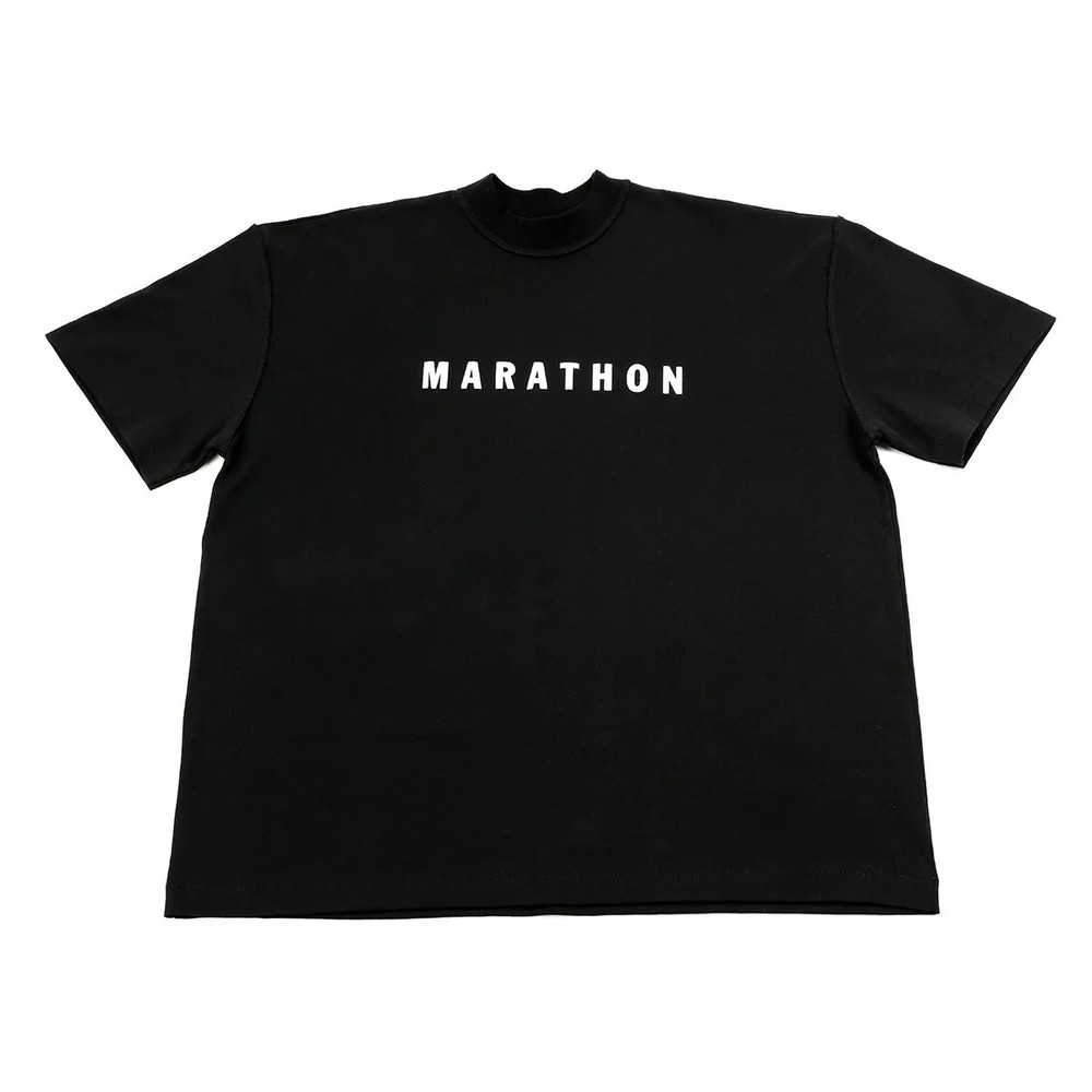 THE MARATHON CLOTHING Hero 2XL Black Oversized S/S T-Shirt NWT Nipsey Hussle