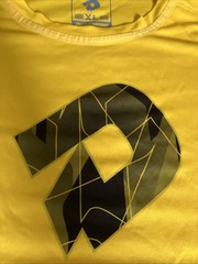 DeMarini Baseball Lightweight Breathable T-Shirt XL Black & Gold