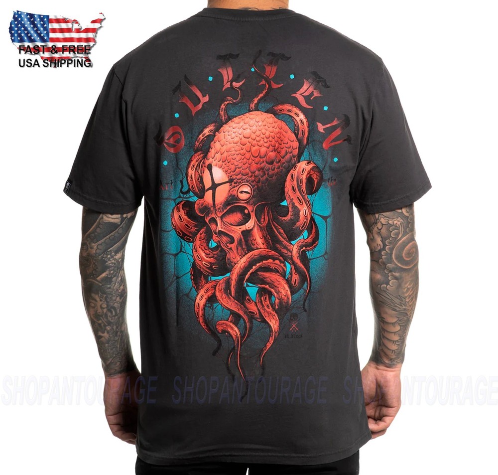 Sullen Art Collective Cephaskull Premium SCM6085 Short Sleeve T-shirt For Men