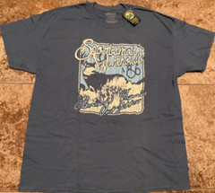 SPORTSMAN’S WAREHOUSE ELK GRAPHIC T-SHIRT ( MENS XL ) BLUE NWT