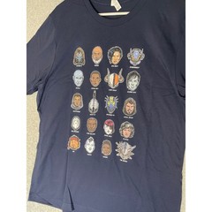 Destiny Video Game Graphic T Shirt Mens XL Navy Blue Who You Trust