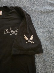 Vintage 90s Bad Boy Club T-Shirt 100% Cotton Black Size L Made USA