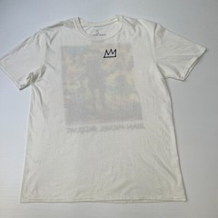 Jean Michel Basquiat Shirt Men Large Art Fishing Robot Retro Work Party Core Go