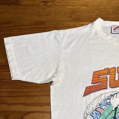 Vintage 80s California Raisins Tour Band Shirt Single Stitch Surf Raw Edge Hem L