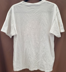 I Support Smile City Mission Smiley Face Shirt Size Large White Graphic T-Shirt