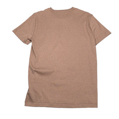 Polo Ralph Lauren Soft Cotton T-Shirt Men Medium Custom Slim Beige Cloud Heather