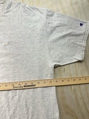 Champion Authentic Athleticwear Mens T Shirt 2XL Gray SS Classic Embroidered