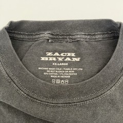 ZACH BRYAN BURN BURN BURN TOUR 2023 T-SHIRT XXL