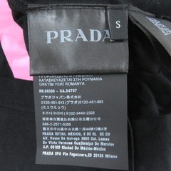 Prada Triangle Logo Cotton T-shirt – DUTY FREE