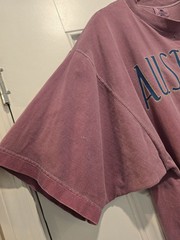 Vintage Galt Sand Australia Distressed Purple Mens XL Short Sleeve T Shirt Faded