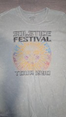 Solstice Festival Shirt Mens XL Green Tour 1990 Graphic Music Tee Mighty Fine