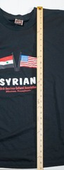 Vintage 90s Syrian T-Shirt Men Size XL Arab American Single Stitch