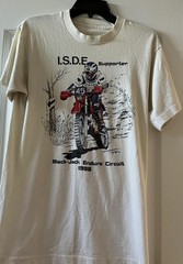 Men’s Small Vintage 1988 Black-Jack Enduro Circuit T-Shirt Single Stitch Used