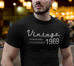 Custom Made Shirt Birthday Gift Shirt for Men Vintage Classic Put Your Own Year