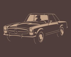 1970 280sl Unisex T-Shirt Multi Colors S-XL FREE S&H! Mercedes-Benz