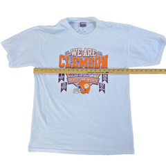 Vintage Clemson Tigers Greatest Fans On Earth T Shirt Large Step Ahead NCAA