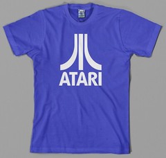 Atari Logo T Shirt, authentic asteroids centipede arcade 2600 5200 7800 jaguar