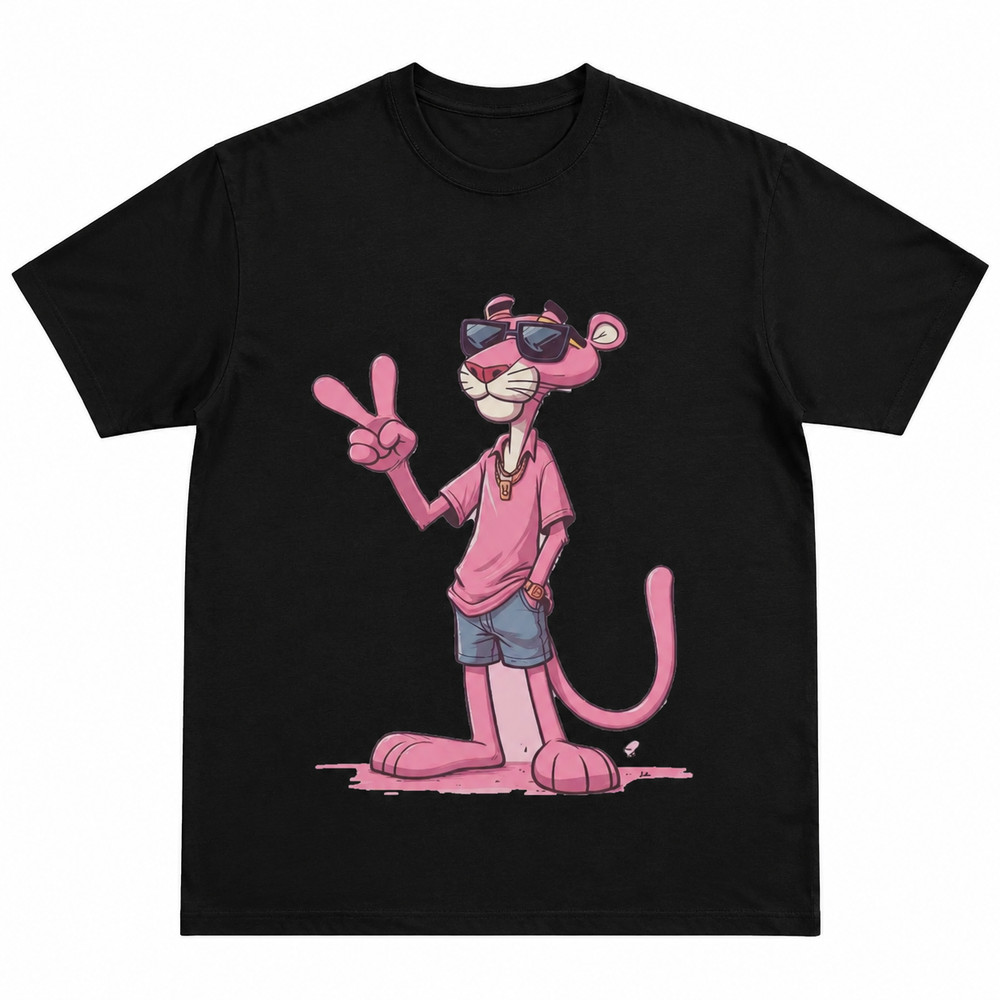 Pink Panther Swag T-Shirt – Coolest Retro Vibes Unisex Shirt S-5XL DH1517