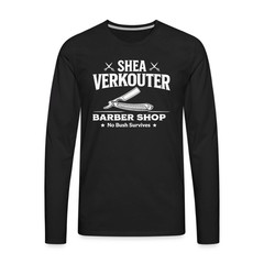 Shea Verkouter Barber Shop Funny Long Sleeve Tee