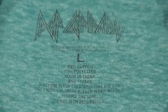 Def Leppard Long Sleeve Jersey Style TShirt Adult Size Large