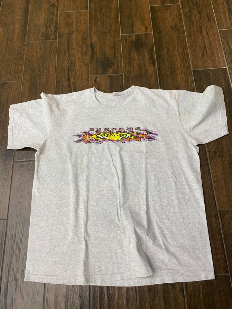 SUPREME EYES TEE ASH GREY (SS22) SZ XL